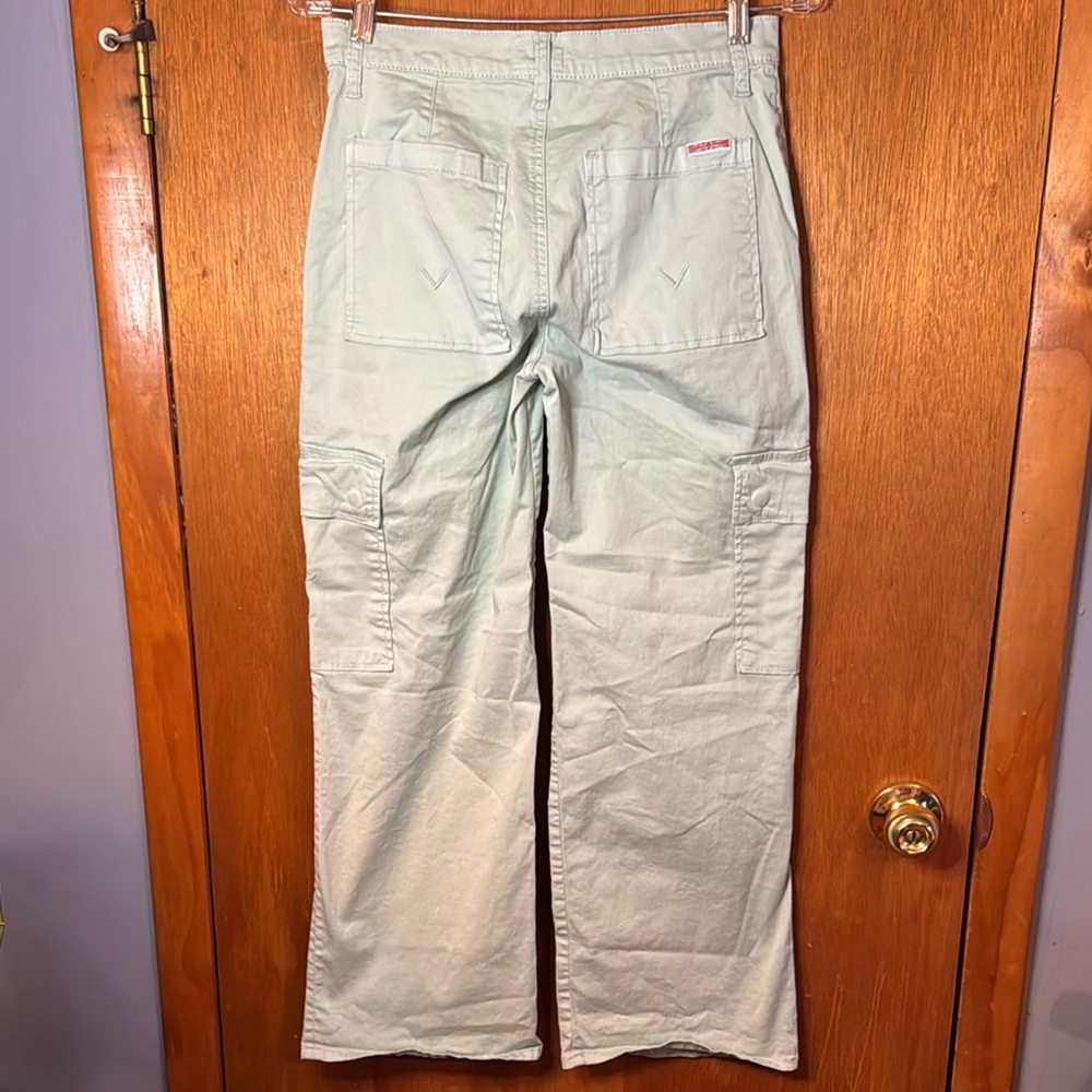 Hudson Lt Sage Cargo Pants wide leg Sz 27 - Picture 8 of 10